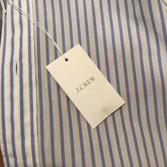NWT j Crew Ludlow striped cotton shirt - Picture 3 of 6